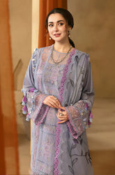 KP1063 - Saira Rizwan 3PC Lawn Chickenkari Embroidered Suit